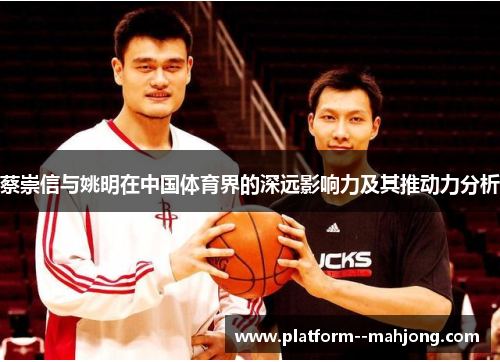 蔡崇信与姚明在中国体育界的深远影响力及其推动力分析