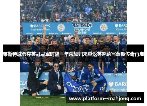 莱斯特城勇夺英冠冠军时隔一年荣耀归来重返英超续写蓝狐传奇再启 莱斯特城勇夺英冠冠军时隔一年荣耀归来重返英超续写蓝狐传奇再启