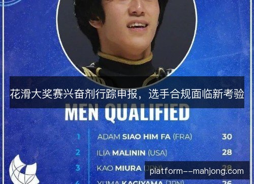 花滑大奖赛兴奋剂行踪申报，选手合规面临新考验